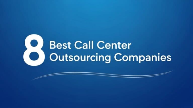 8 best call center outsourcing companies