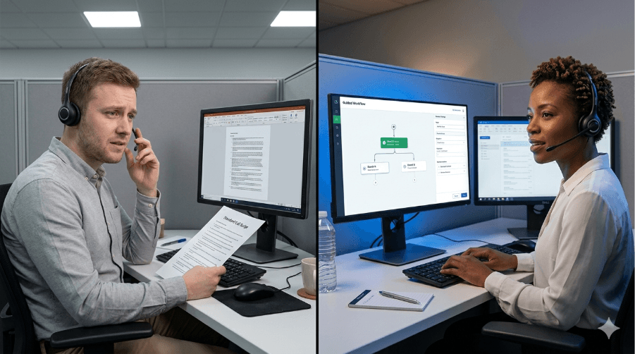 Customer Service Call Flow Example