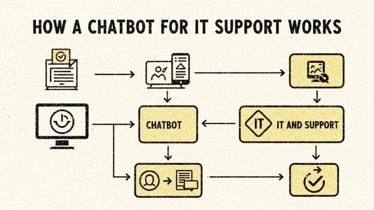 How a Chatbot for IT Support Works
