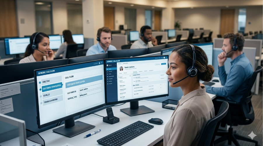 Customer Service Call Flow