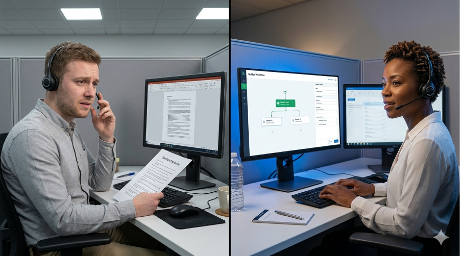 Customer Service Call Flow Example 