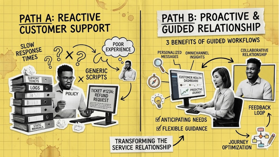 How Guided Workflows Transform the Customer Service Relationship 